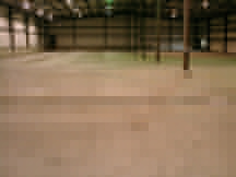 Before cleaning and Epoxy floor coating